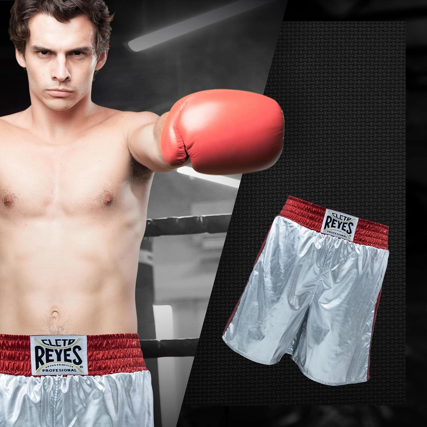 CLETO REYES - Boxing Metallic Trunks