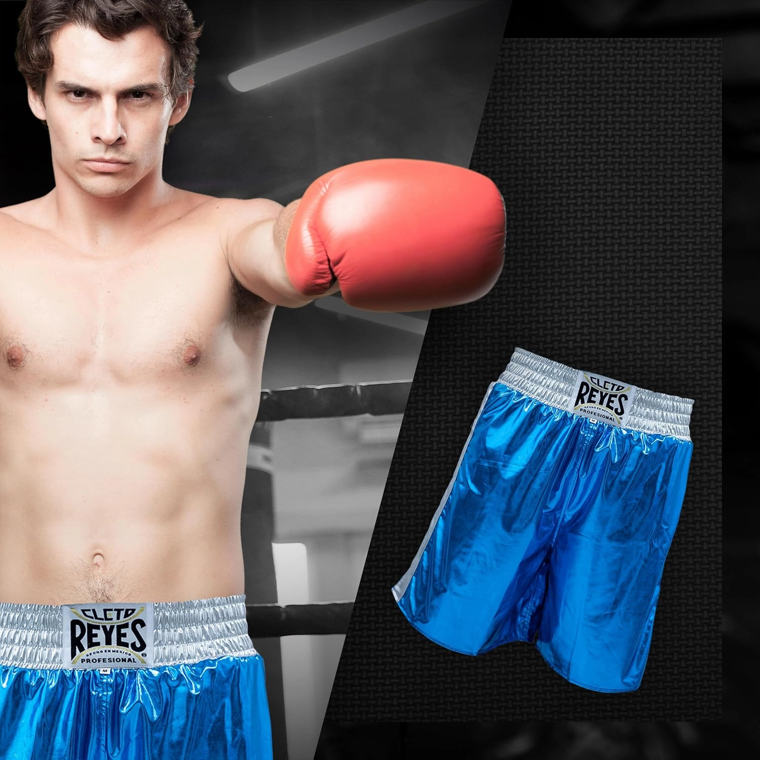 CLETO REYES - Boxing Metallic Trunks