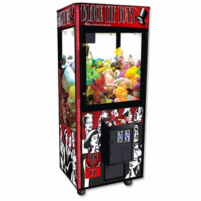 Coastal | Black Tie Toys | 31" | Crane Claw Arcade Machine