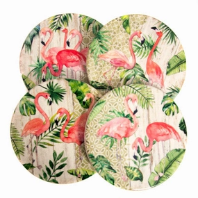 Coaster - Flamingo Round  Set                        V V-8804-7