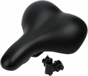 Comfortable Bike Saddles Extra Wide and Thick Bicycle Seat Integrated Molding Anti-Rain