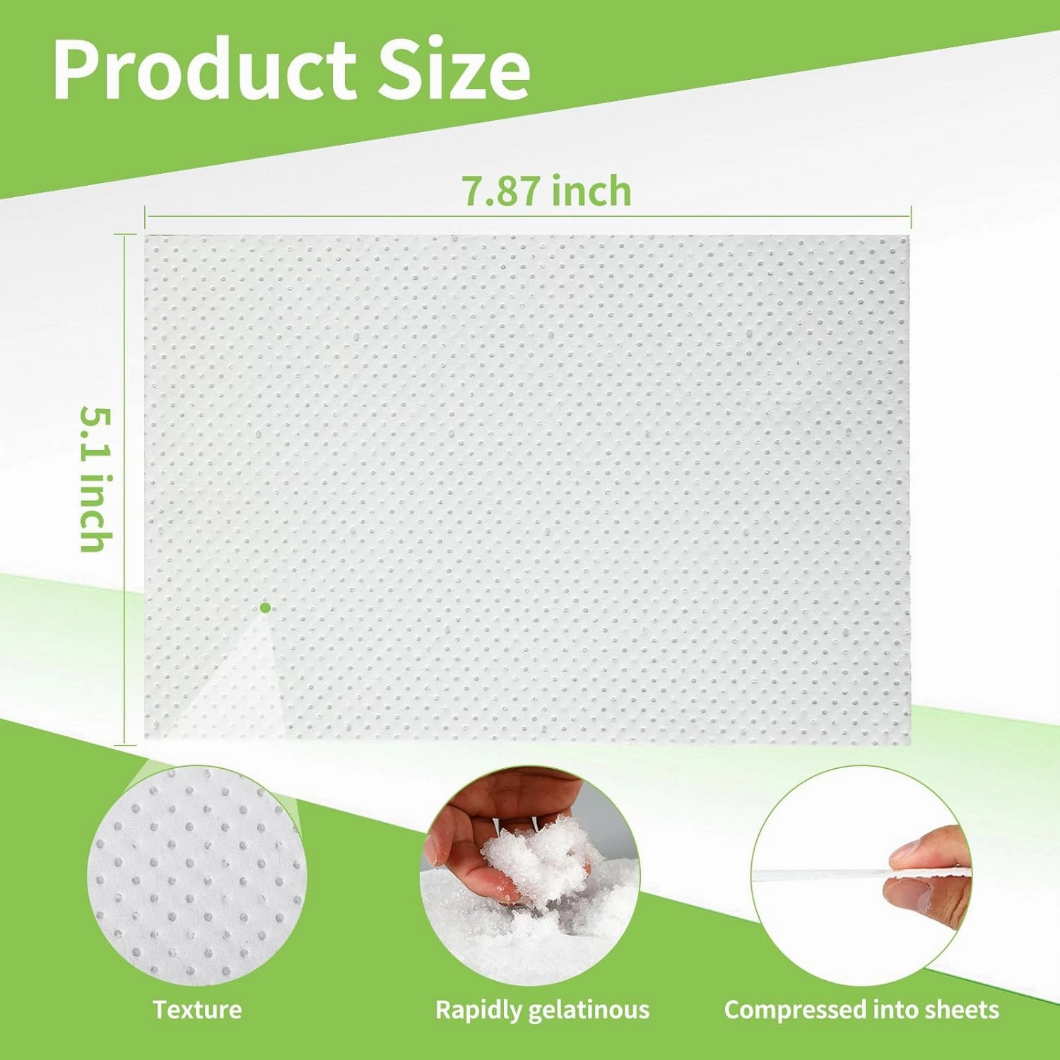 Commode Absorbent Pads, Bedside Toilet Absorbent Pads, Portable Toilet Absorbent Pads, Toilet seat Riser Absorbent Pads,Travel Toilet Absorbent Pads, Folding Portable Toilet Absorbent Pads