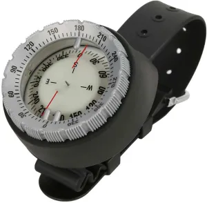 Compass Underwater Compass Professional 50M Diving Compass Waterproof Navigator Digital Watch Scuba Compass for Swimming Diving Scuba (Light Grey)