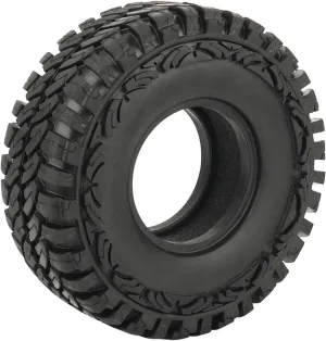 Compatible with AXIAL SCX10 II III for Capra for Jeep for Wrangler 1.9 Inch Rock Crawler Tires 114MM TYRE 1/2/4pcs for 1/10 RC CAR RC Wheel Tires(1pc)