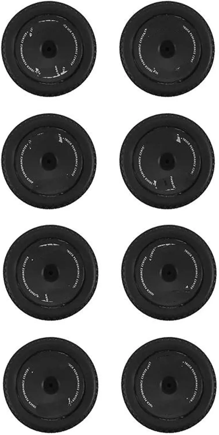 Compatible with Wltoys 144001 144010 124016 124017 124018 124019 8Pcs Rubber Wheel Tire Tyre with Hex Nut RC Car Upgrade Parts RC Wheel Tires