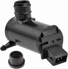 Compatible Windshield Washer Fluid Pump Compatible with Mondeo Fiesta Fusion Focus Escort Express Model 7003177 86AB17K624BA 93BB17K624AA