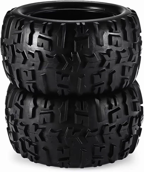 Compatible with Redcat for Hsp for Kyosho for Hobao for Team for DHK Tires 1/8 RC Car Off Road 17mm Hex Wheel Toy Car Tire 2PCS RC Wheel Tires