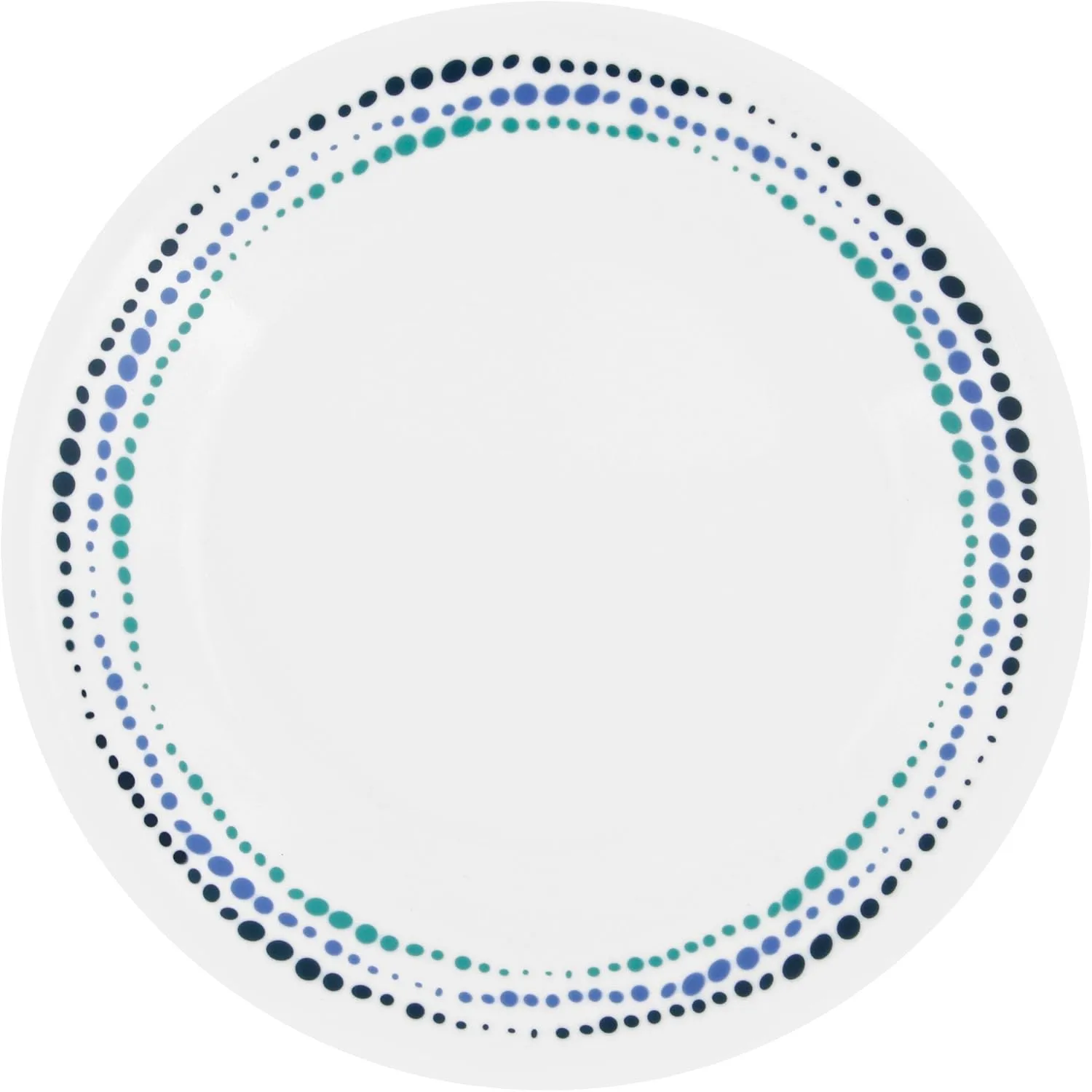 Corelle Ocean Blues Chip & Break Resistant 12pc Dinner Set, Service for 4, 27.94 x 12.38 x 26.67 cm, 12 Count