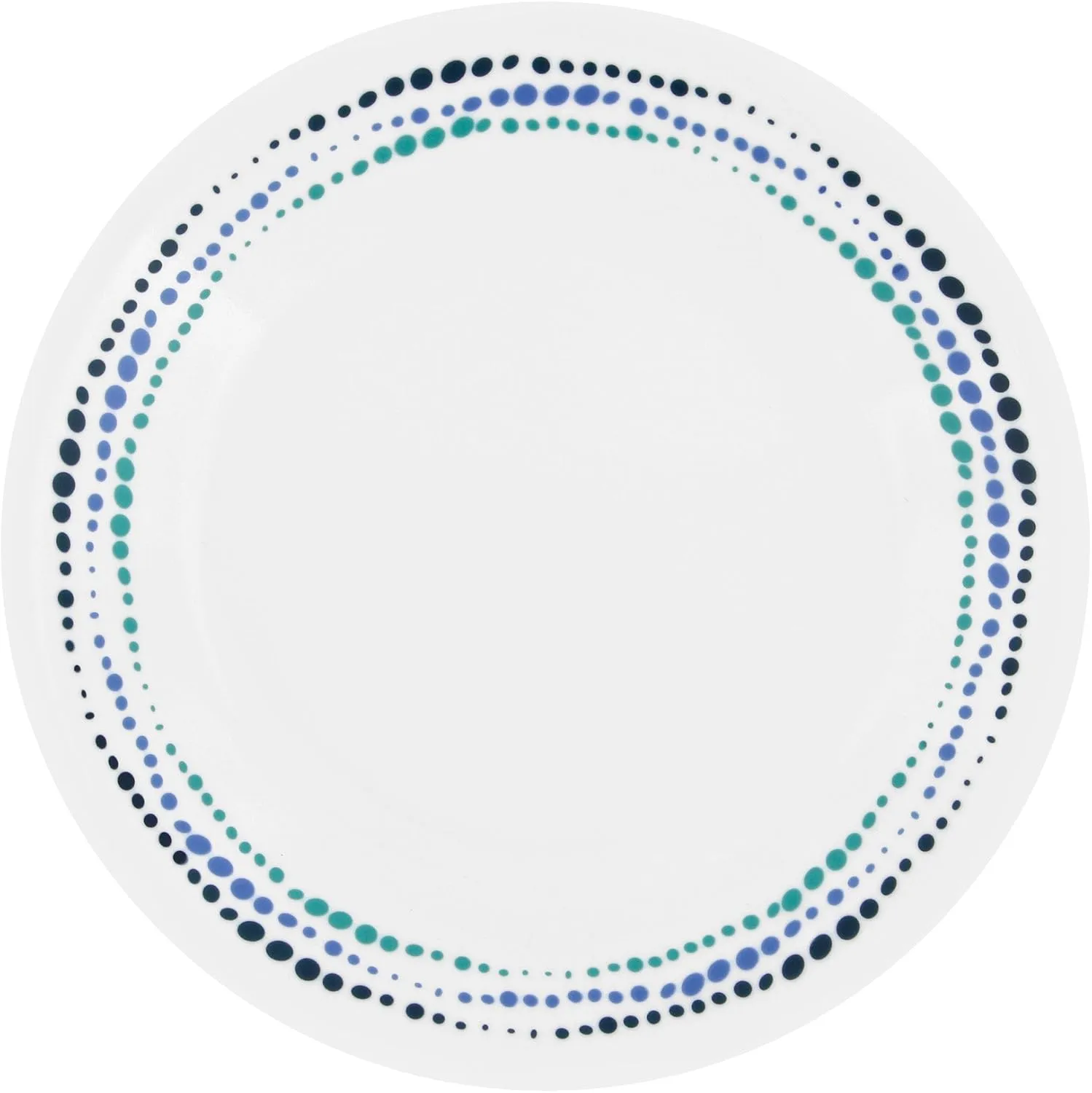 Corelle Ocean Blues Chip & Break Resistant 12pc Dinner Set, Service for 4, 27.94 x 12.38 x 26.67 cm, 12 Count