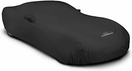 Coverking Custom Fit Exterior Car Cover Designed for Select Volkswagen Taos Model Vehicles: Stormproof Fabric, Black
