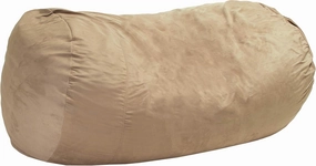 Cylindrical Bean Bag for Cozy Comfort and Modern Design, Soft Suede Fabric, Easy to Clean, Relaxing at Home