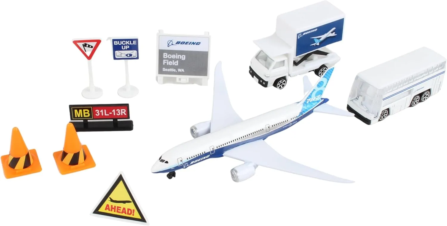Daron Boeing Commerical Play Set w/ 787 RT7471