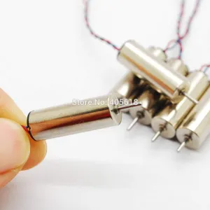 DC Motor Price 20Pcs 720 Motor 4.2V 46500Rpm 3-5V DC Strong Magnetic High Speed Helicopter Model Aircraft