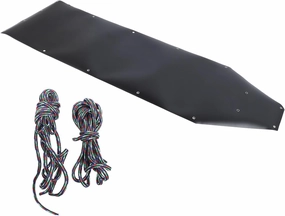 Deer Drag Sled Game Glide Multi Purpose Portable Tear Resistant Thickened Snow Sledding Pad Hauling Ice Fishing Supplies Quick Assembly