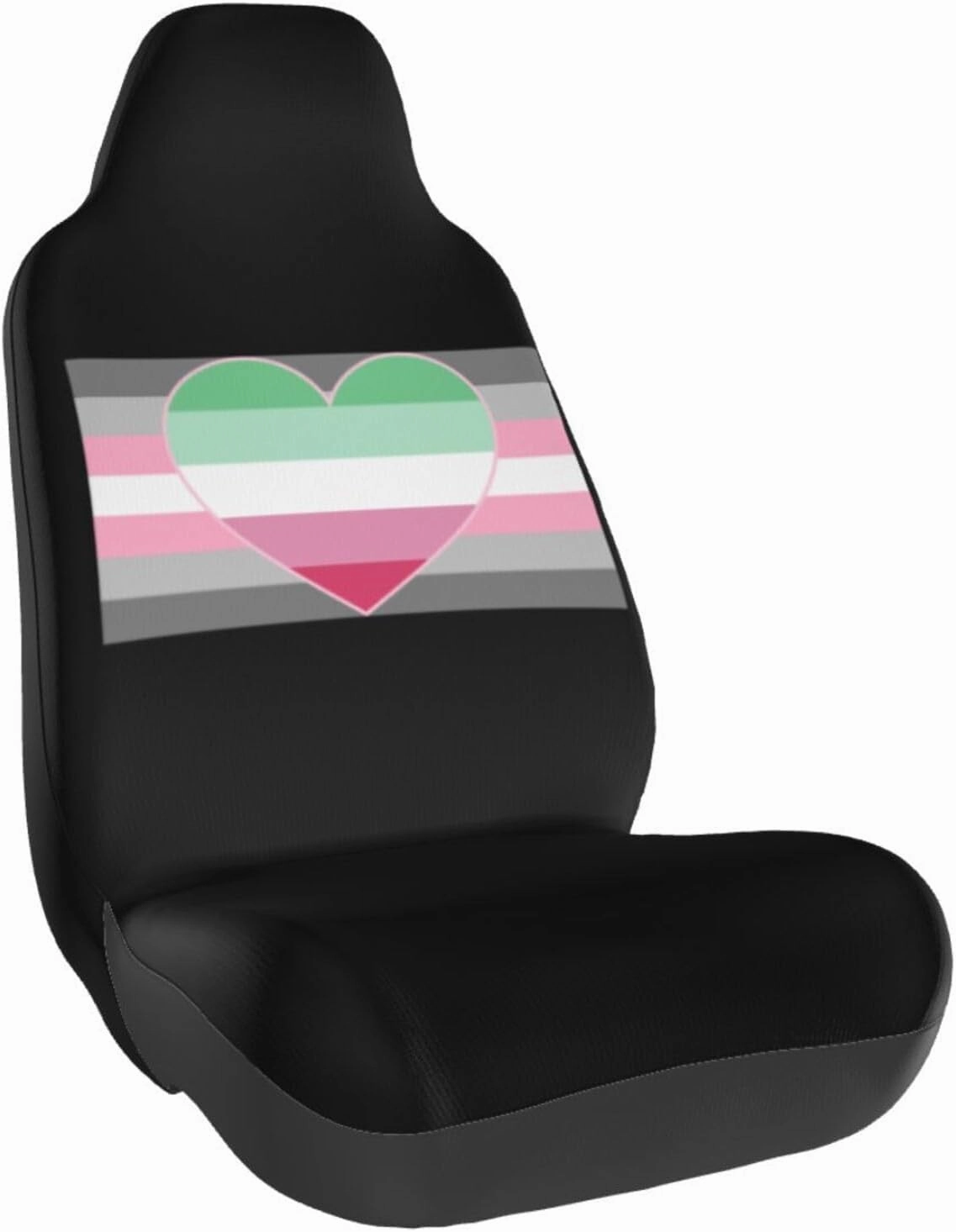 Demigirl Abro-Pride Flag LGBTQ Ultimate Comfort Upgrade Car Chair Cover Drive Style Comfort