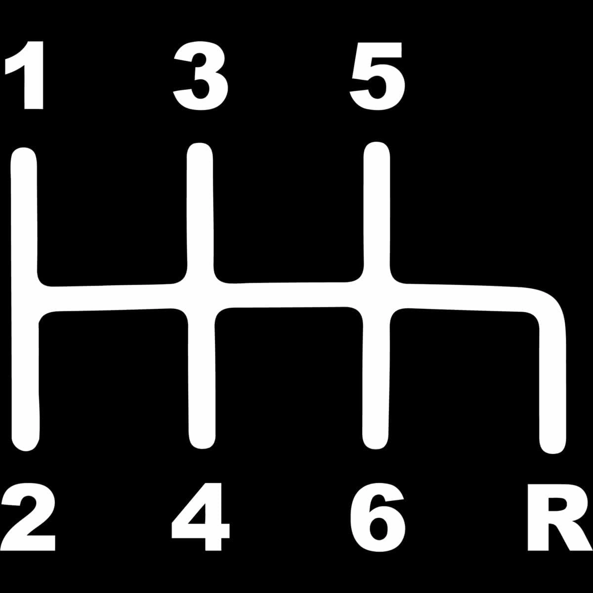 Design By Humans Men's 6 Speed Manual Transmission Shift Pattern Car by DragonTee Tank Top - -