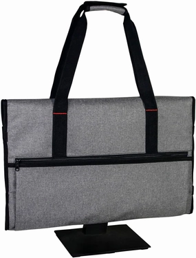 Desktop Computer Monitor Portable Carrying Case Padded Travel Bag for Universal 24" Monitors LCD Screens/TVs with Accessories Pockets Shoulder Strap