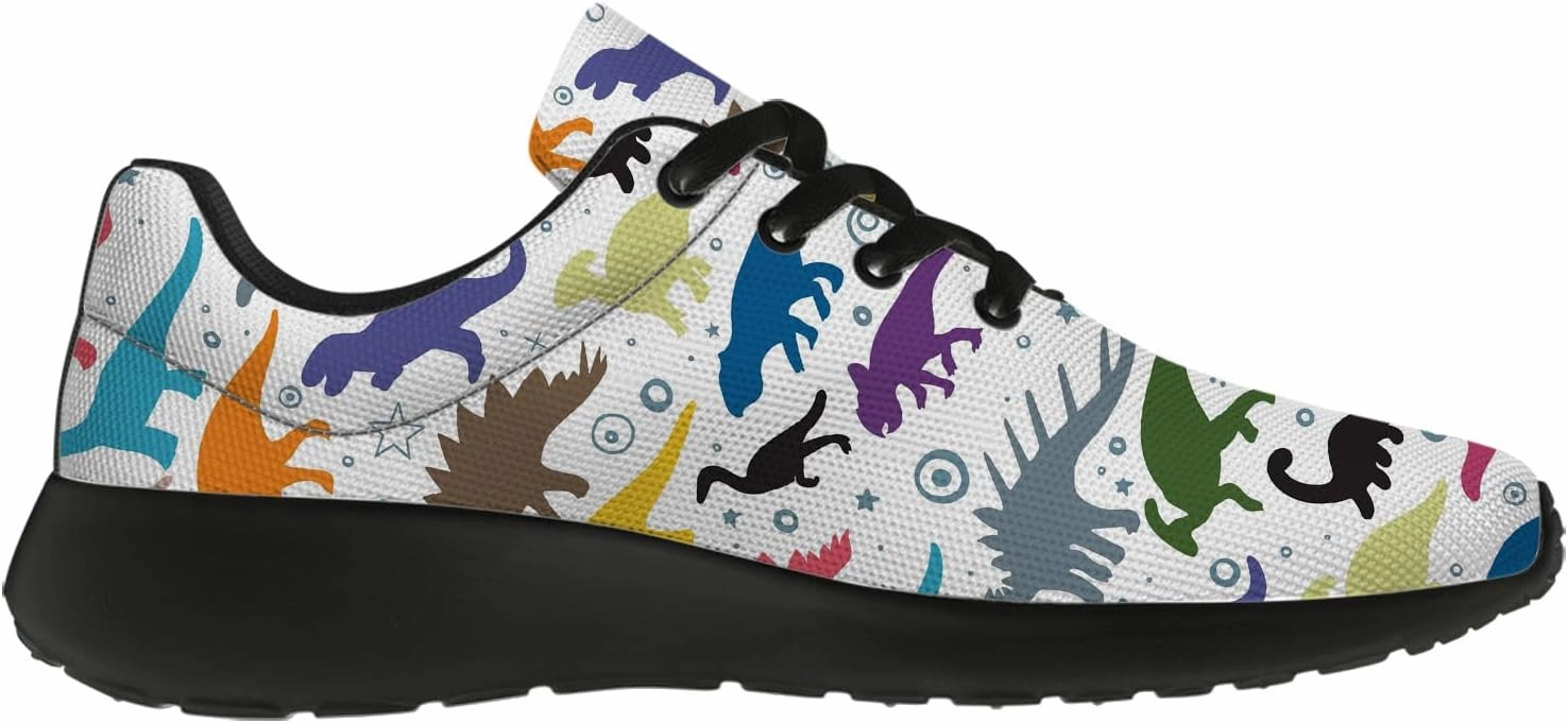 Dinosaur Shoes Womens Mens Running Shoes Cartoon Sneakers Gifts for Women Men
