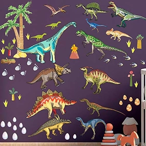 Dinosaur Wall Decals for Boys Room