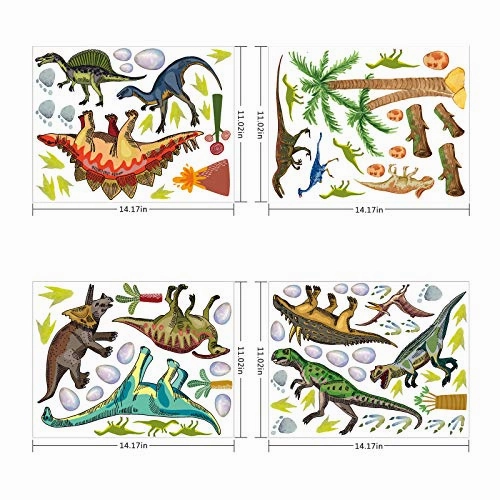 Dinosaur Wall Decals for Boys Room