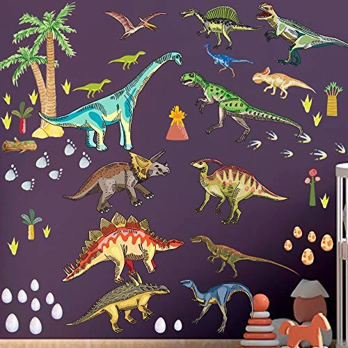 Dinosaur Wall Decals for Boys Room