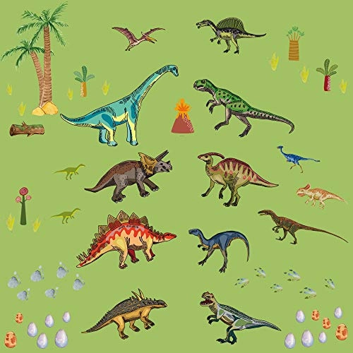 Dinosaur Wall Decals for Boys Room