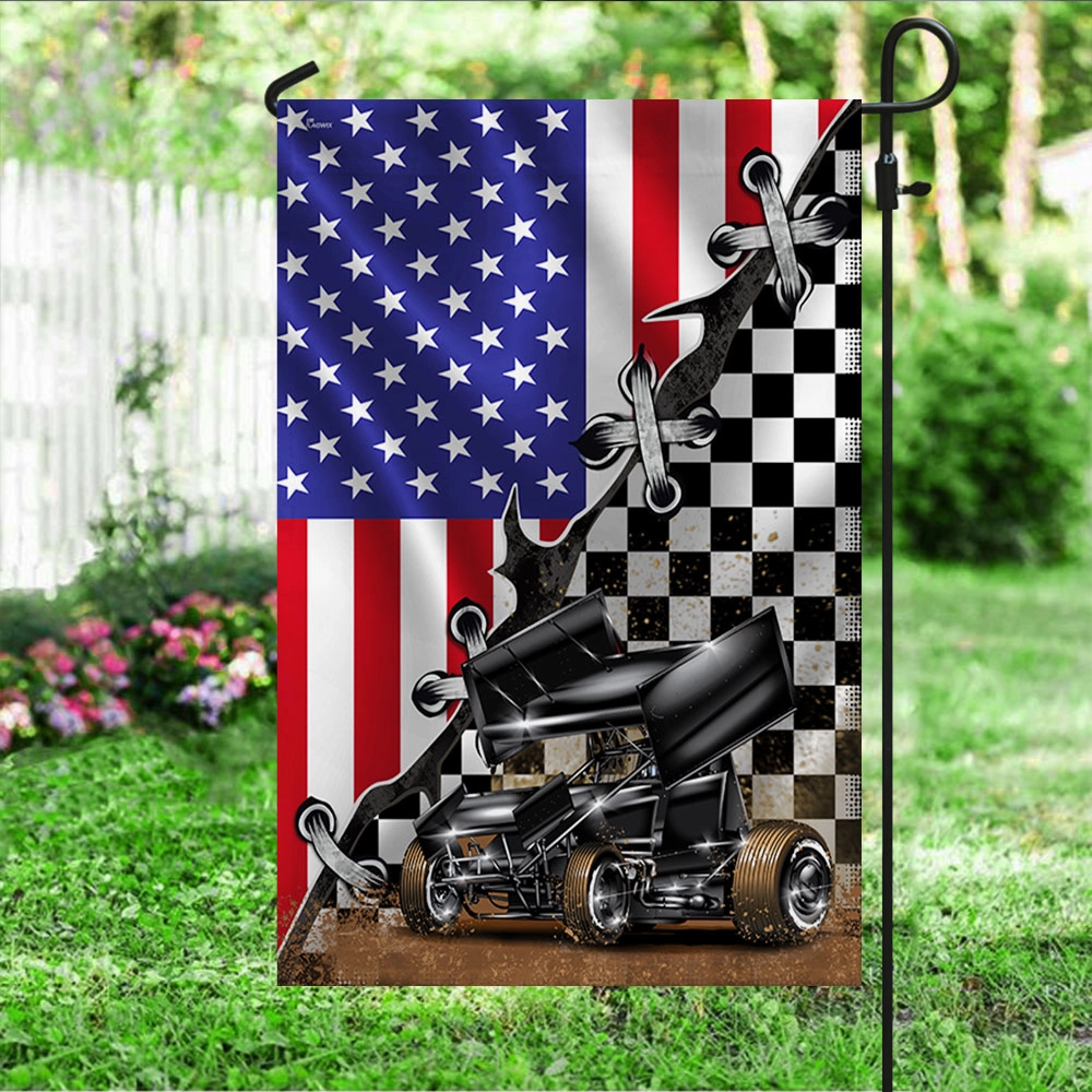 Dirt Racing Flag Sprint Car Racing Flag TRL1112F