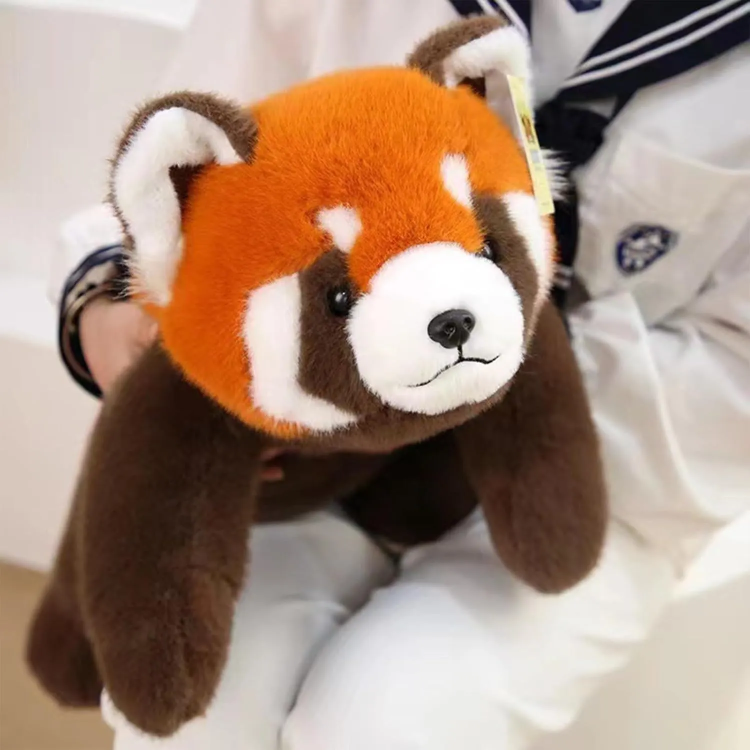 Ditucu Weighted Stuffed Animal 1.8 lbs Red Panda Plush Toys Cute Soft Plushies Gifts for Kids 25 inch