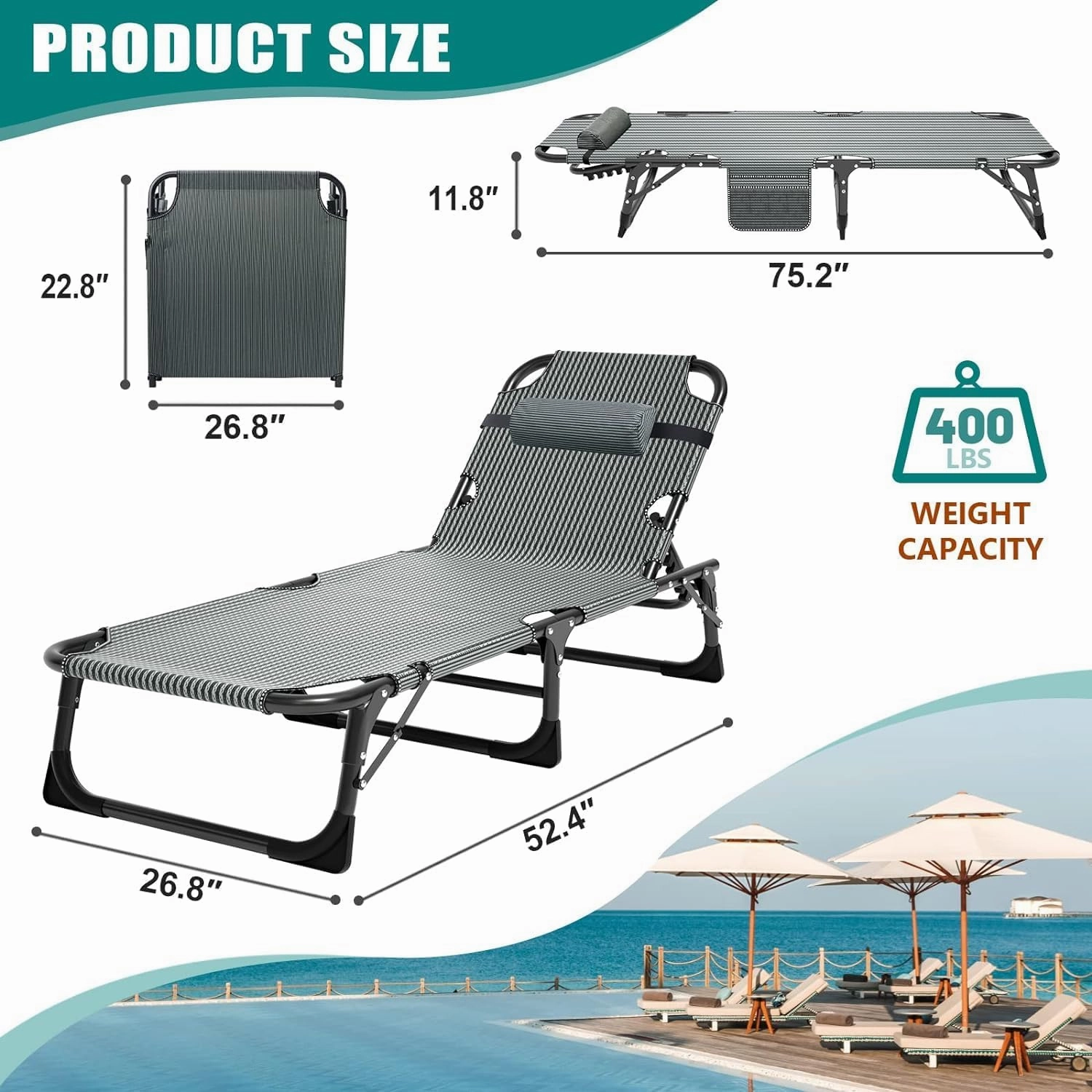 DoCred Folding Camping Cot with Mattress, 2 Pack Heavy Duty Folding Cot for Adults, Portable Sleeping Cot Bed Adults Outdoor Bed with Carry Bag, Travel Camp Cots