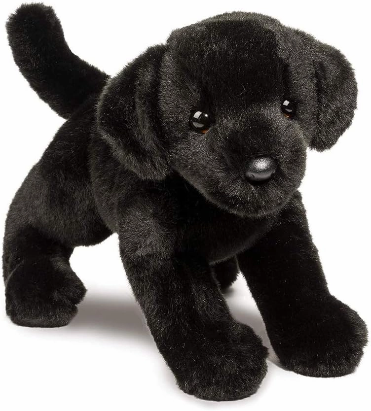 Douglas Brewster Black Lab Dog Plush Stuffed Animal