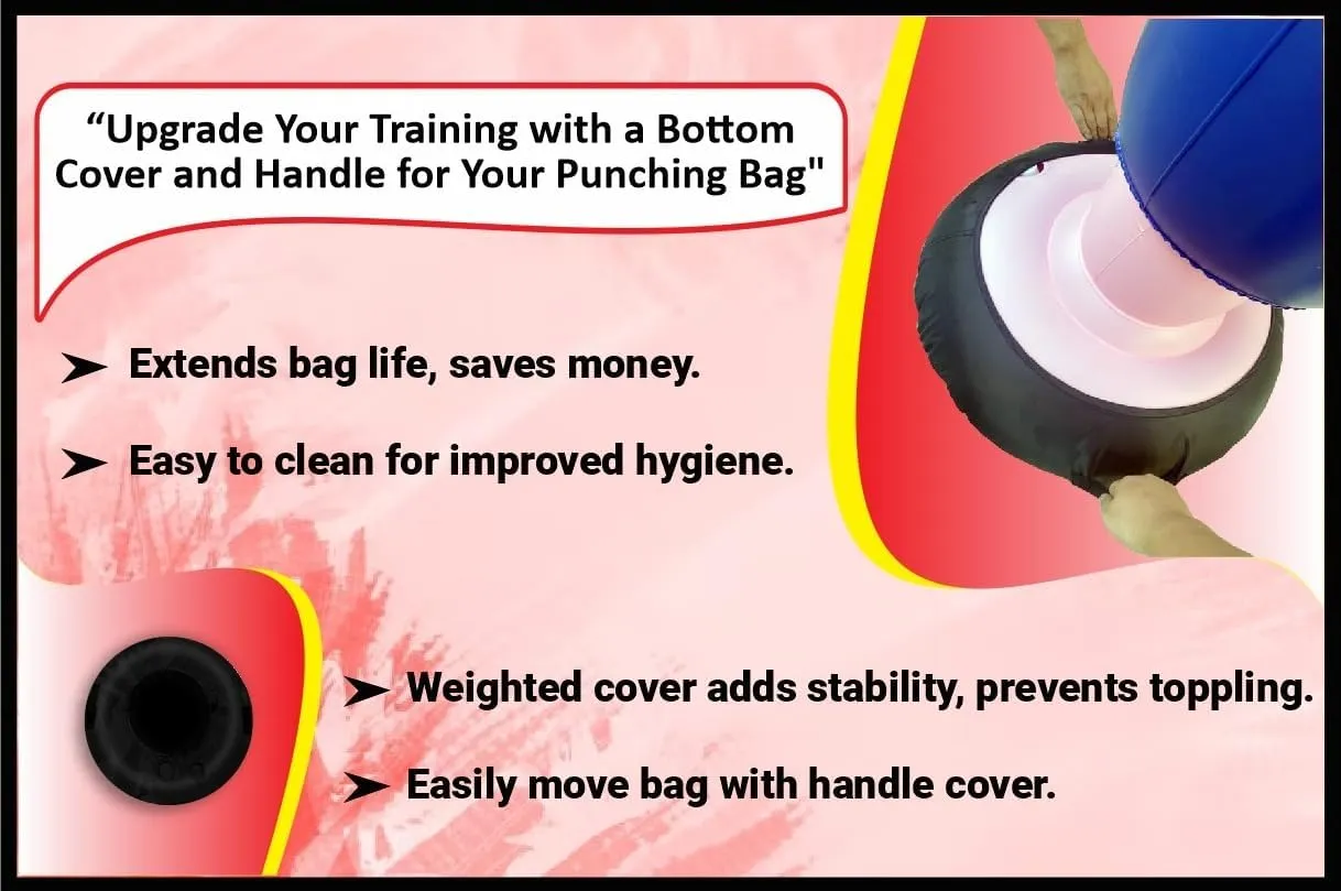 Durable Inflatable Kids Punching Bag for Karate and Boxing – Bounce-Back Martial Arts Bag for Boys and Girls, Great Birthday Gift to Relieve Energy and Build Skills for Boys Ages 4-12