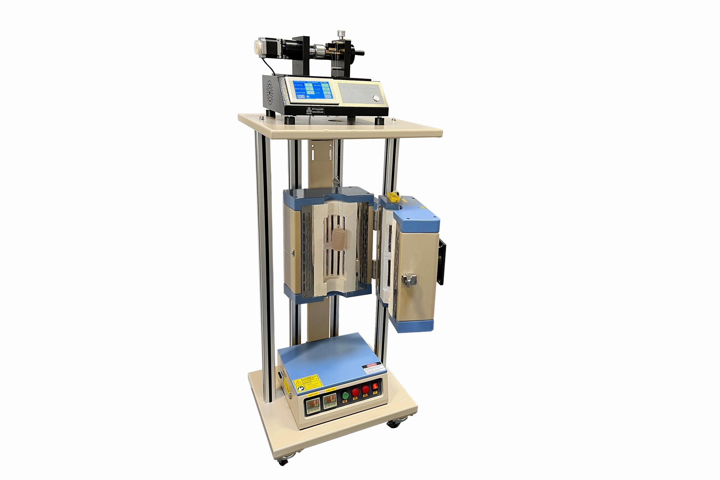 Economic Compact Bridgman Crystal Growth Furnace w/ Hanging Wire Up to 1100C - OTF1200XSBMGHVT