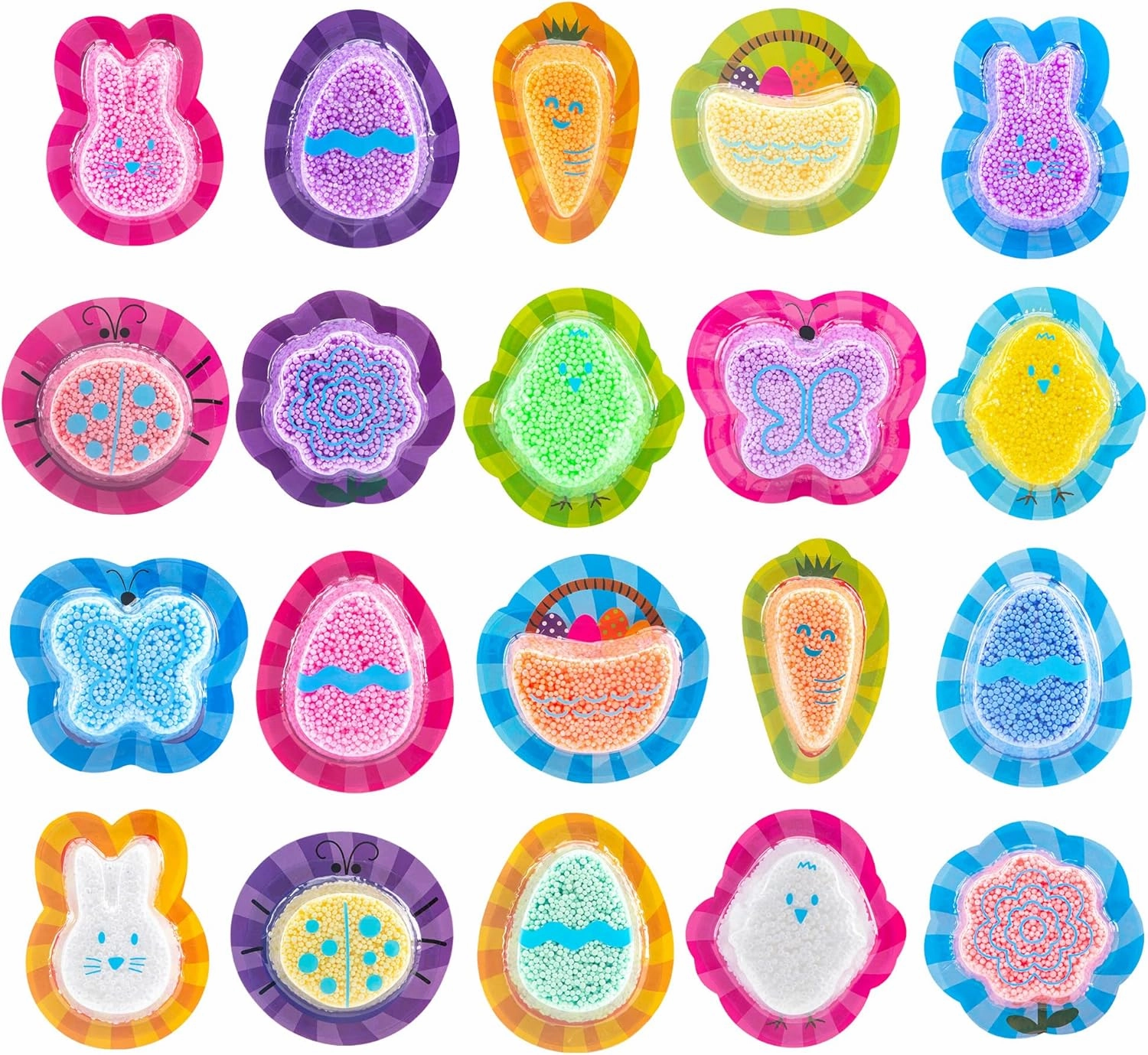 Educational Insights Playfoam Easter & Spring Set 20-Pack, Easter Basket Stuffer, Gift for Kids, Ages 3 