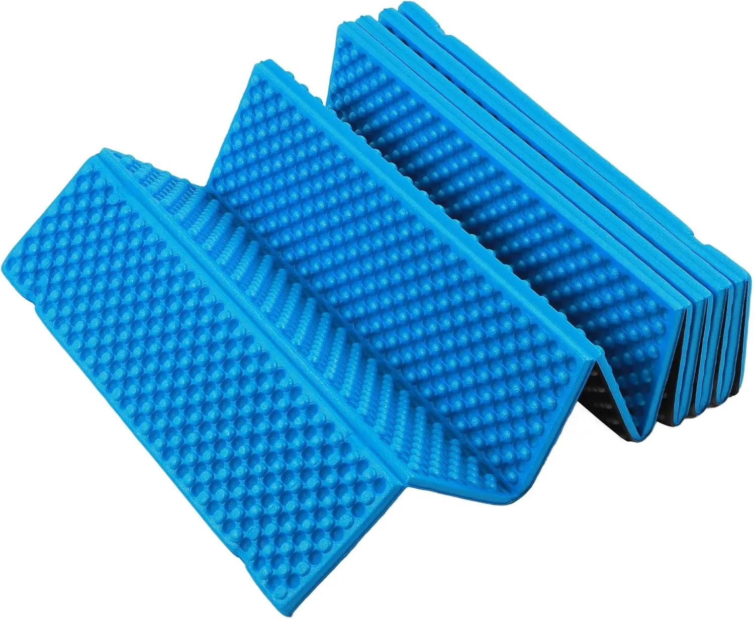 Egg Crate Folding Sleeping Pad, Foam Mat 186x57CM, Robust, for Outdoor Camping