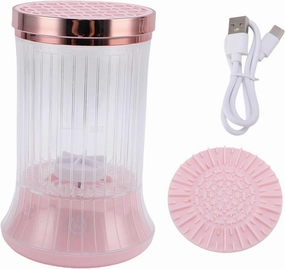 Electric Makeup Brush Cleaner, Portable Powerful 7000RPM Cosmetic Brush Machine, 1200mAh Large Capacity Automatic Makeup Brush Washer for All Brush, USB Type C Charging