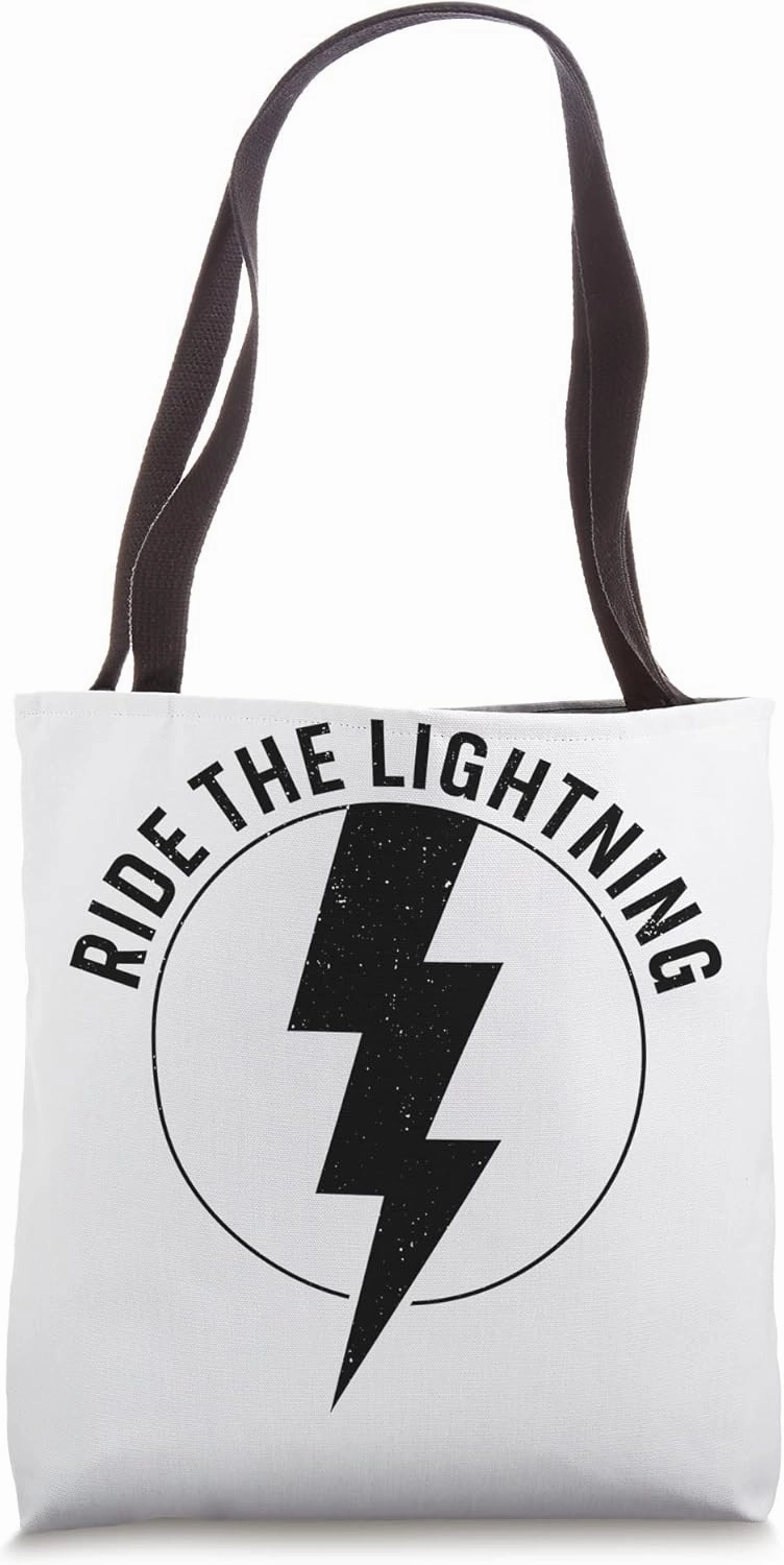 Electric Vehicle Electric Car Ride The Lightning Tote Bag