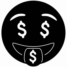Emoji Money Mouth Face FREE DXF Files for CNC