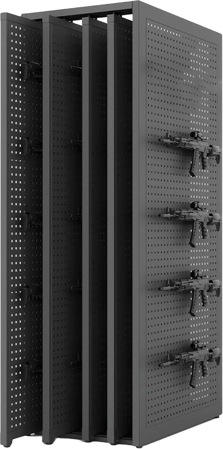 Evike EMG Battle Wall System Weapon Display & Storage Solution - Archival Vertical Rack