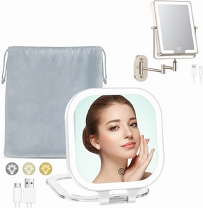 FASCINATE Magnifying Makeup Mirror   Wall Mirrorr