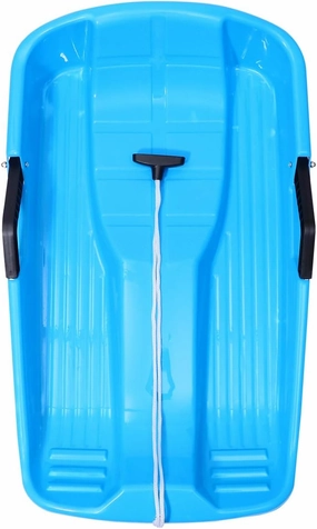 FAVOMOTO Flyer Outdoor Snow Sleds Winter Sledge Grass Sledge Snow Slider Disc Toy Ski Pad for Kids Adults Blue