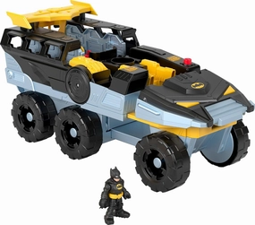Fisher-Price Imaginext DC Super Friends Batman Toy Transforming Bat-Tank with Lights Sounds & Figure for Pretend Play Kids Ages 3  Years