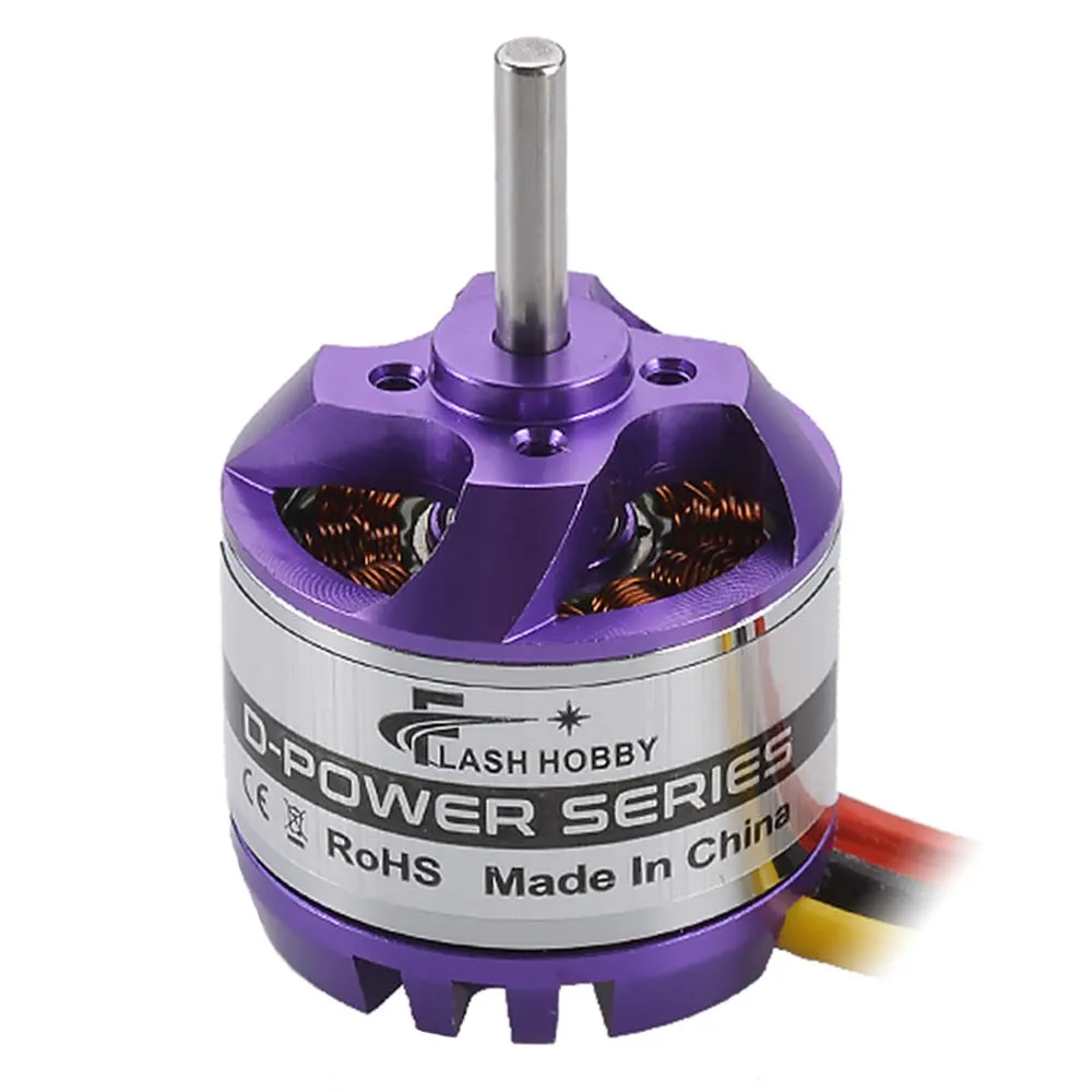 FLASH HOBBY D2830 Brushless Motor 1000KV Outrunner Motor RC Plane Motor for RC Aircraft Helicopter Multicopter Drone Fixed Wing