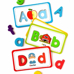 Flashcards and Magnetic Letters | Curious Columbus
