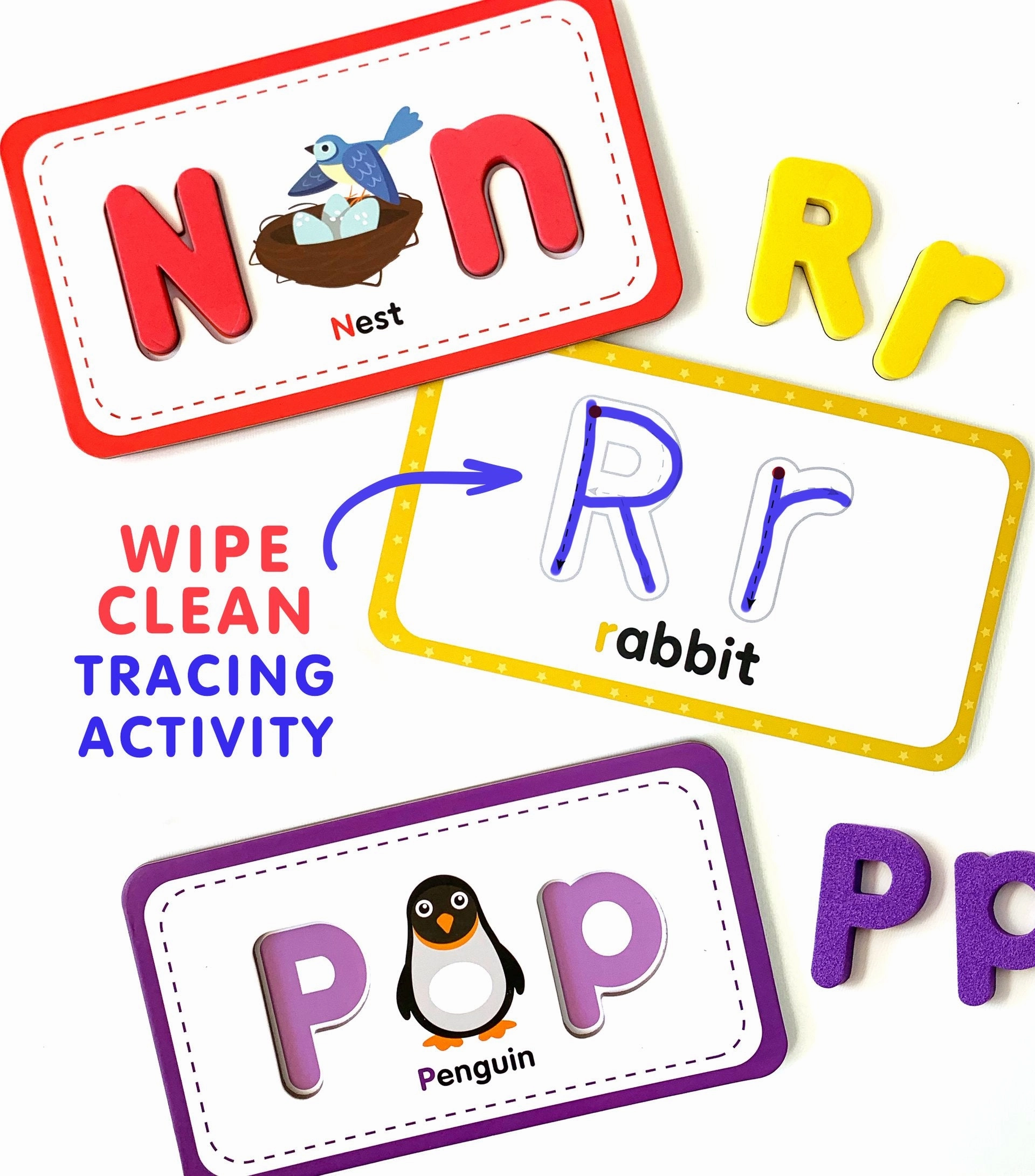 Flashcards and Magnetic Letters | Curious Columbus