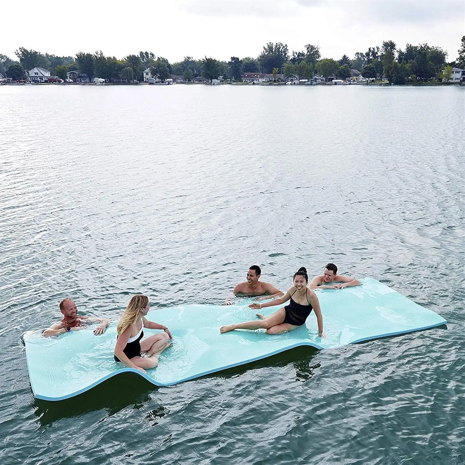 Floating Water Mat, Floating Mat, Water Sports Mat Floating Mats for The Water | Pool Beach Lake Float | Tear-Resistant(2.7mx1.3mx2.2cm)