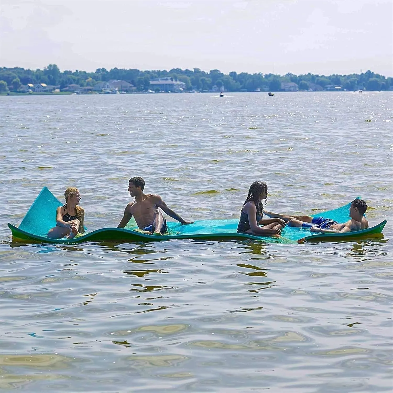 Floating Water Mat, Floating Mat, Water Sports Mat Floating Mats for The Water | Pool Beach Lake Float | Tear-Resistant(2.7mx1.3mx2.2cm)