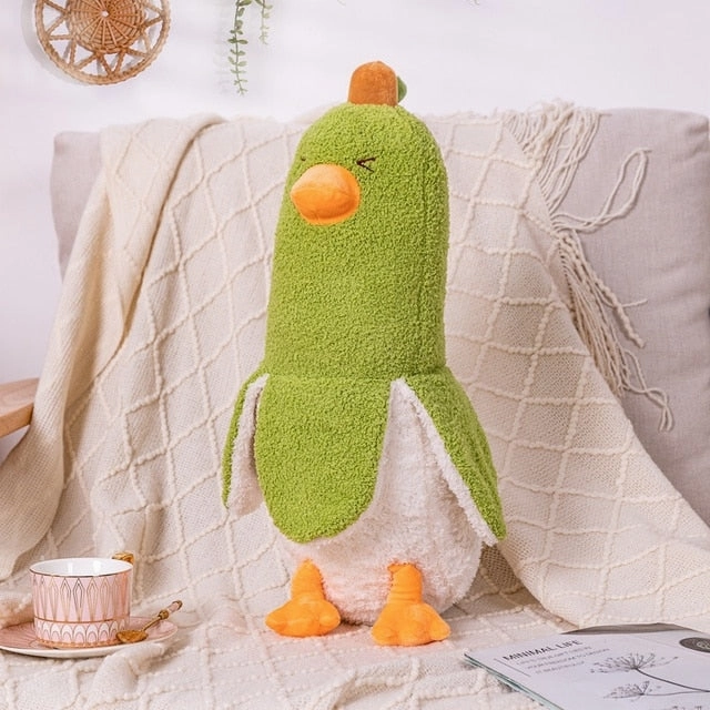 Fluffy Banana Duck Crew Plushies