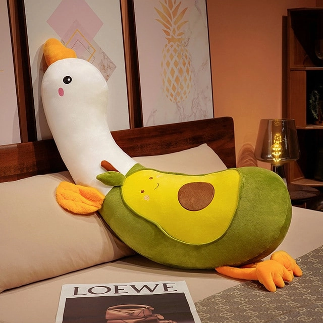 Fluffy Banana Duck Crew Plushies