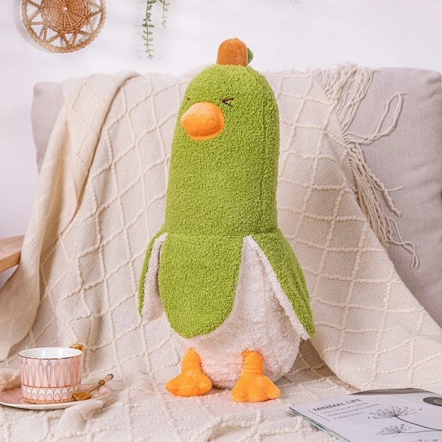 Fluffy Banana Duck Crew Plushies