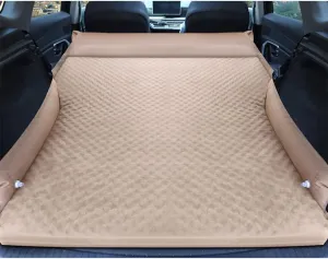 Foldable Car Self Inflating Air Bed, Foam Filled Pillow - Portable Bed for Adults - Camping Sleeping Pad by Outdoor Gear - Portable SUV Mattress for Back Seat (Color : E)